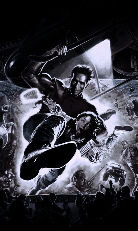 Последний герой боевика обои