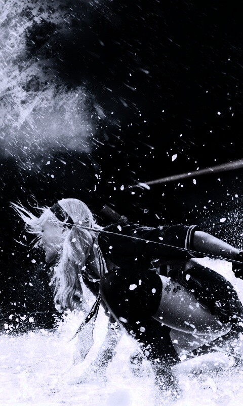 Куколка против самурая обои