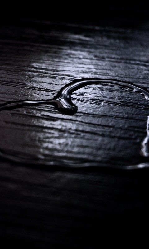 Сердечко из воды обои