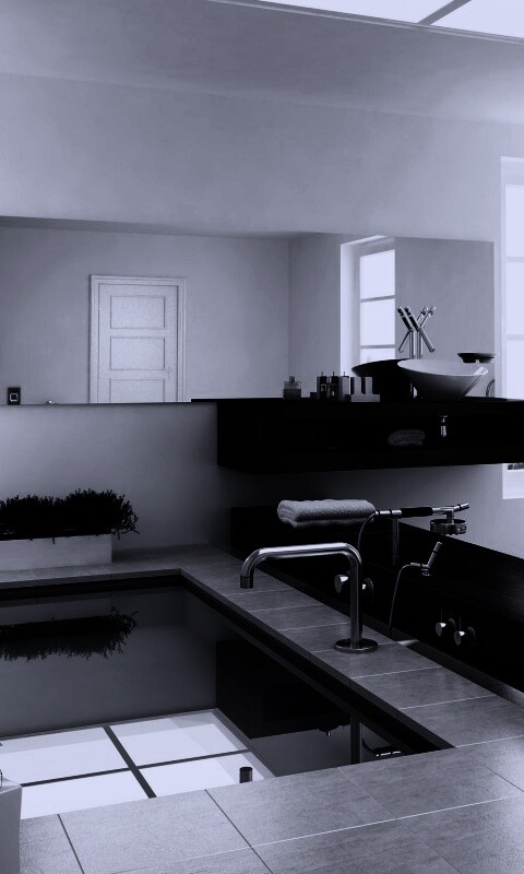 Ванная комната обои