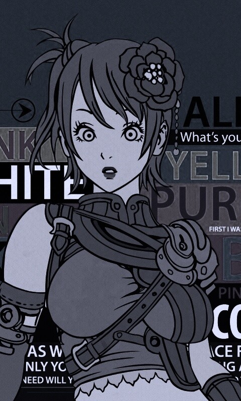 Раскрась её обои