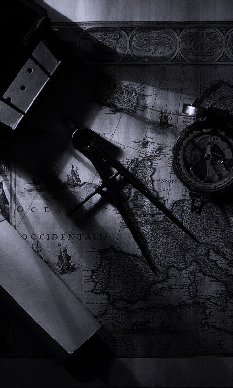 Карта путешественника обои