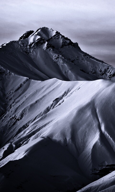 Снежные вершины обои