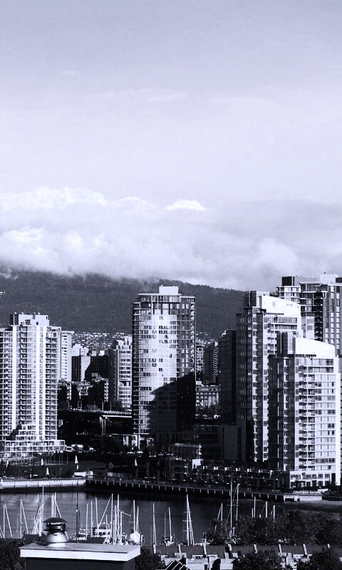 Панорама города обои