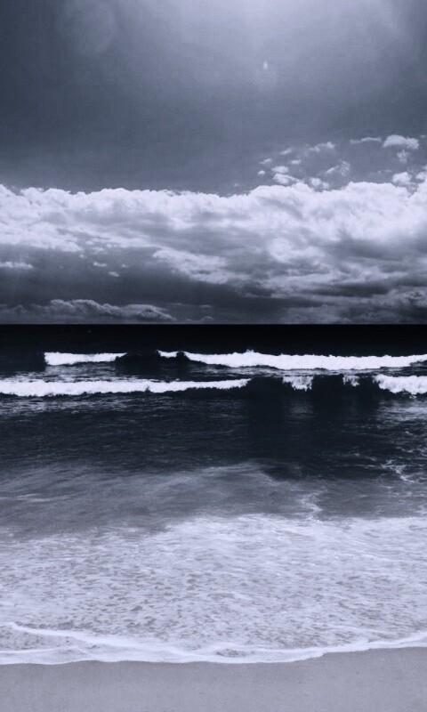 Потрясающий вид на морской пляж обои