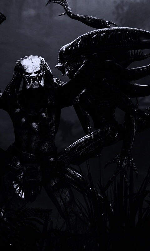 Чужой против Хищника обои