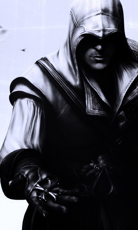 Ассасин с крестом обои