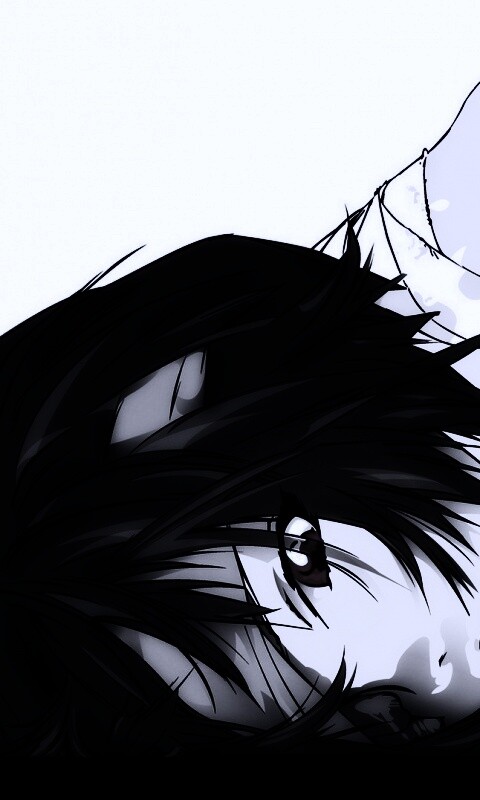 Девушка с красными глазами обои