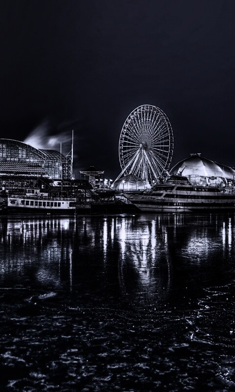 Причал для яхт обои