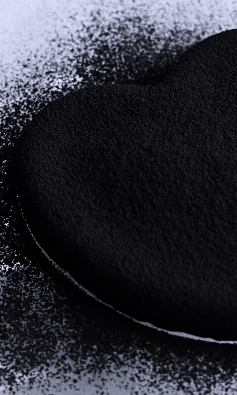 Шоколадное сердце обои