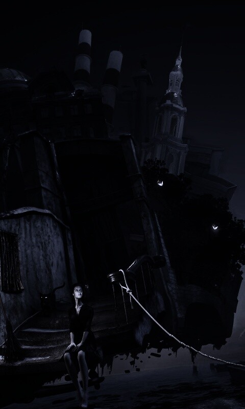 Мрачный Питер обои