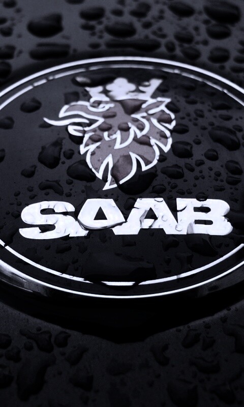 Логотип Saab обои