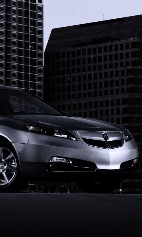 Acura  в городе обои