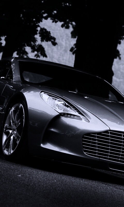 Aston Martin за городом обои