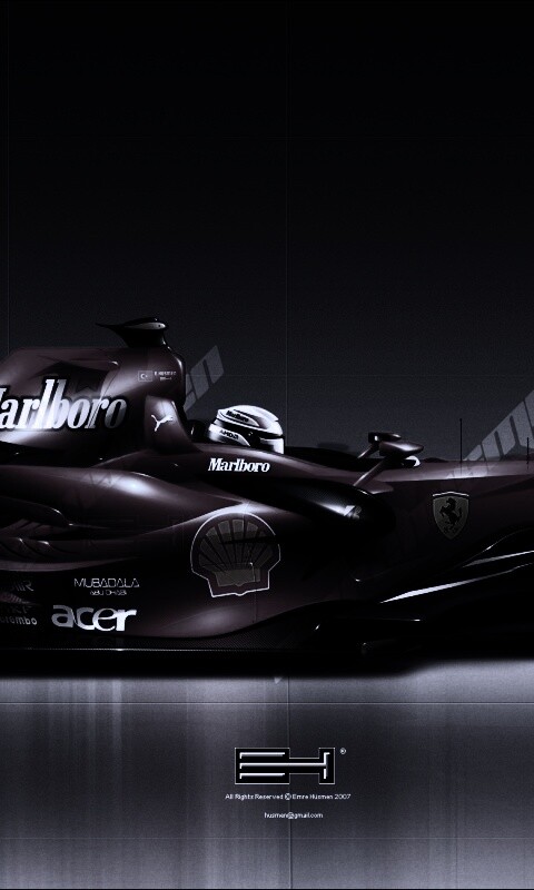 Болид Феррари обои