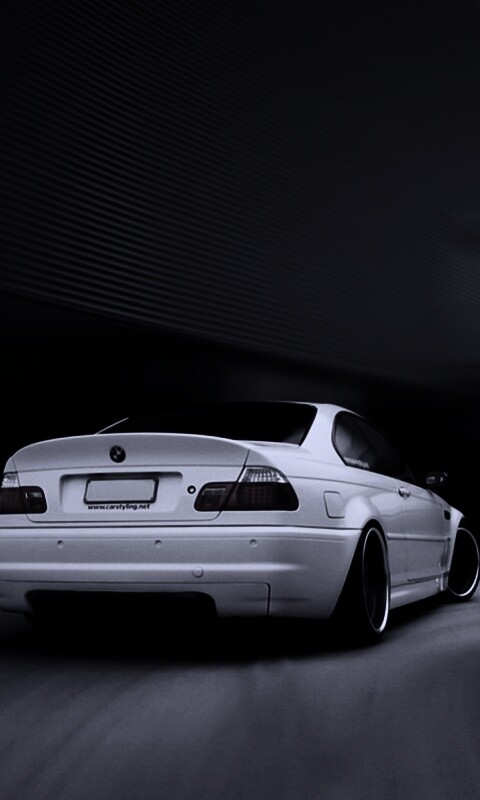 Белый БМВ обои