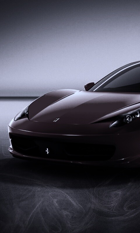 Огненный феррари обои