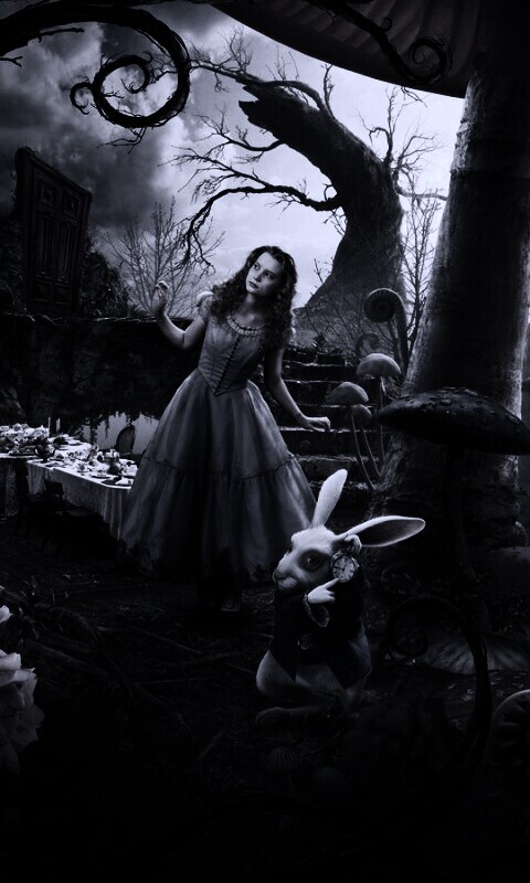 Алиса в стране чудес обои