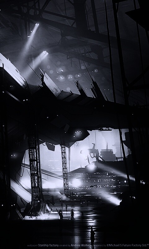 Сборка космического корабля обои