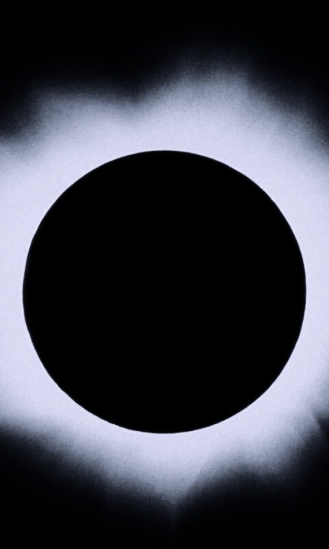 Полное солнечное затмение обои