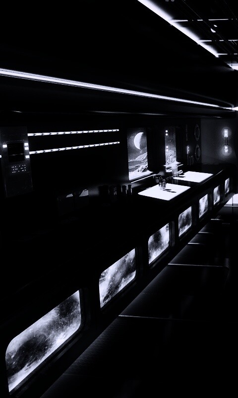 На борту космического корабля обои