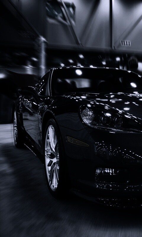 Машина на выставке обои