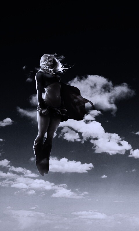 Супердевушка обои