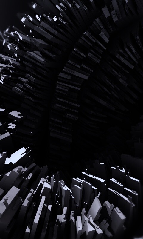 Модели домов засасывает обои