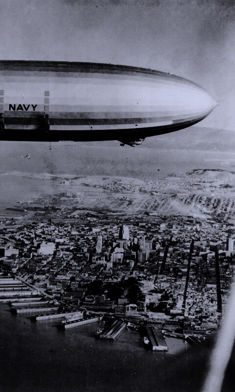 Дерижабль обои