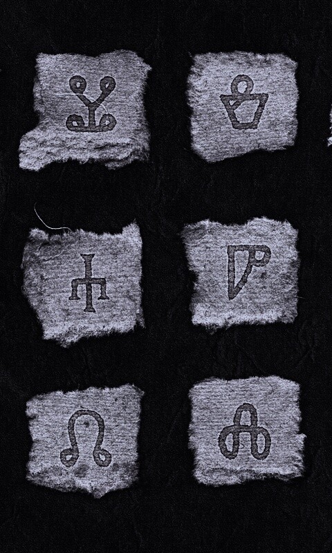 Бумажные символы обои