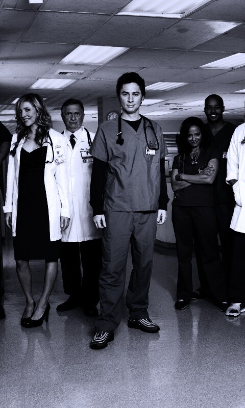 Герои сериала Клиника обои