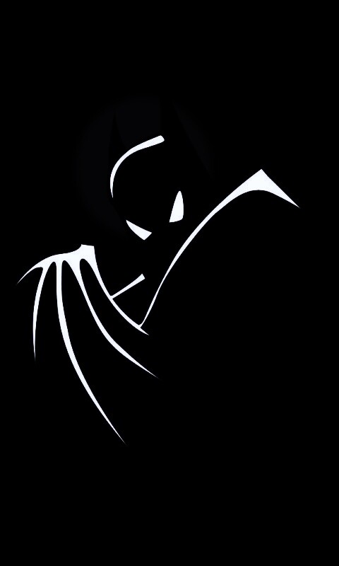 Логотип мультфильма о Бэтмене обои