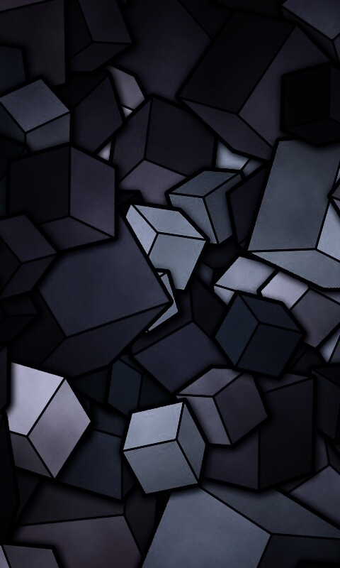 Кубики обои