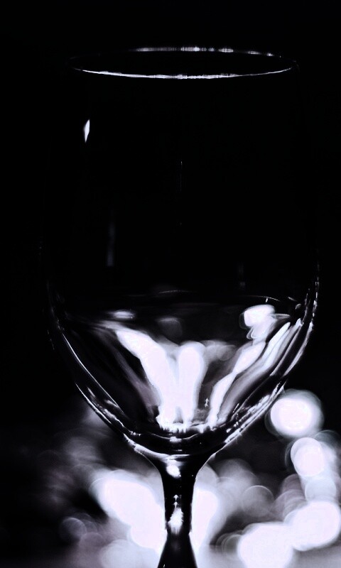 Бокал с водой обои