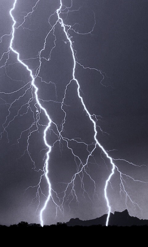 Двойная молния обои