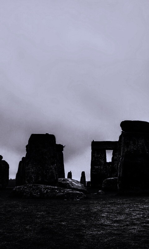 Вечерний Стоунхендж обои