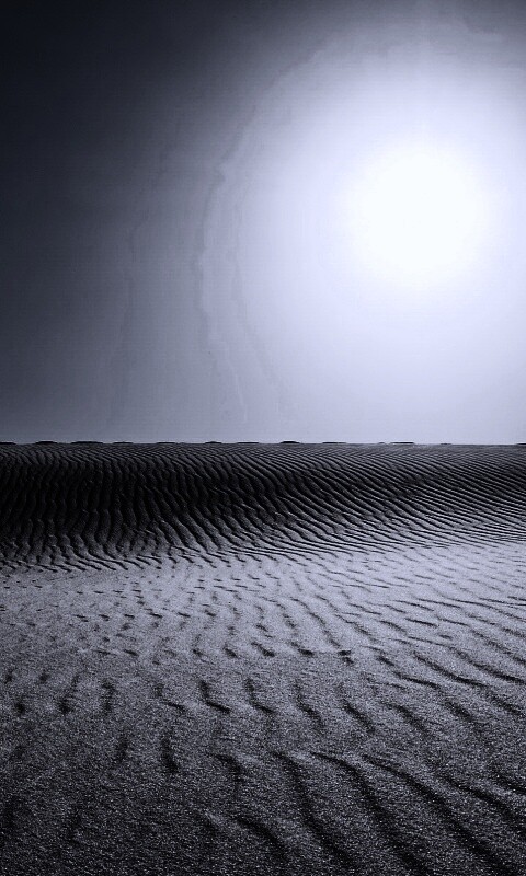 Пустыня до горизонта обои