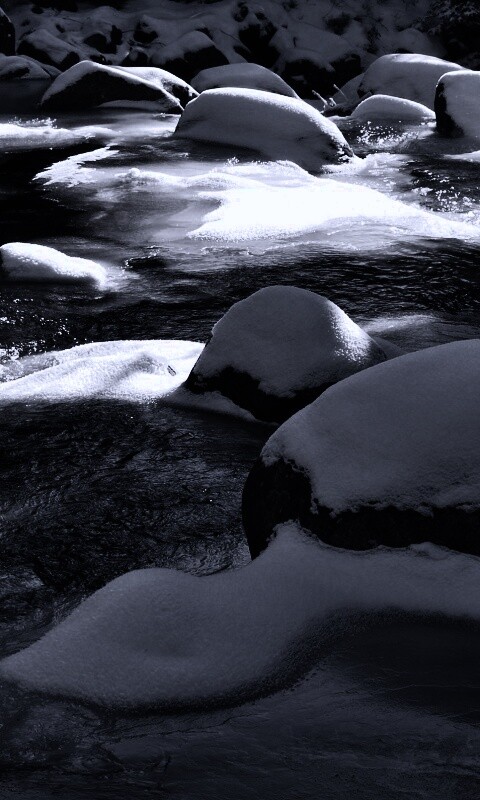 Замёрзжая речка обои