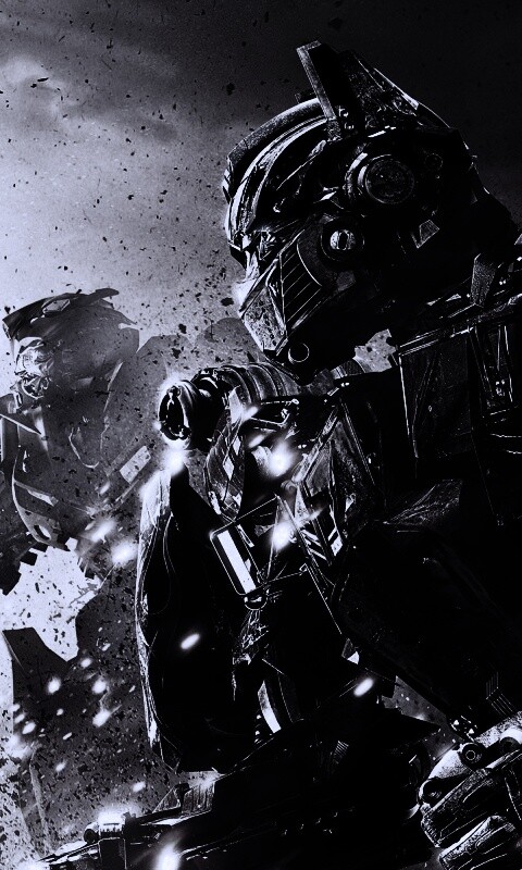 Оптимус Прайм и Бамблби обои