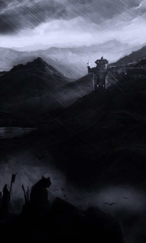 Пейзаж из Dragon Age 2 обои