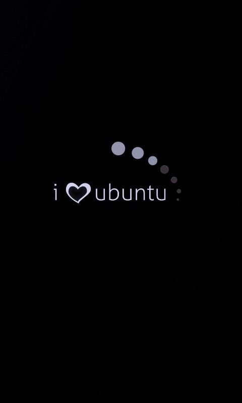 Я люблю убунту обои