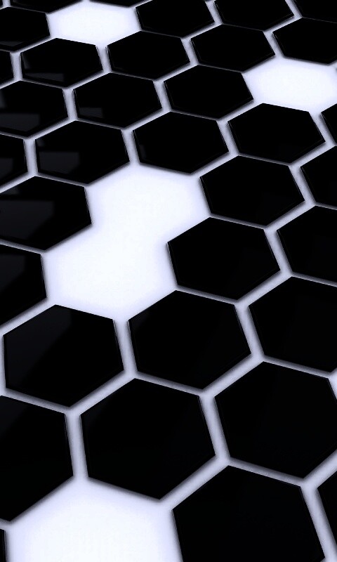 Мозаика из шестигранников обои