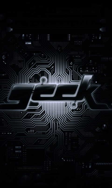 Печатная плата Geek обои