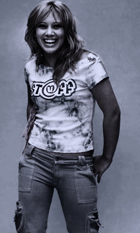 Хилари Дафф смеется обои