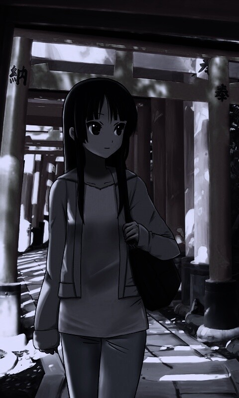 Акияма Мио обои