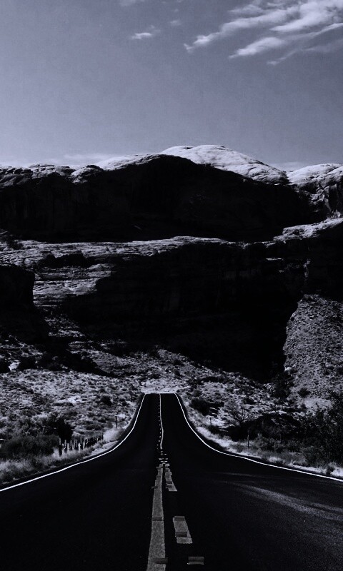 Дорога в горах обои