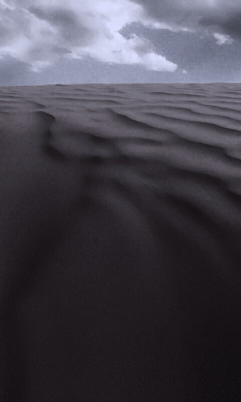 Оранжевые пески пустыни обои