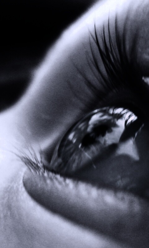 Ясный взгляд младенца обои