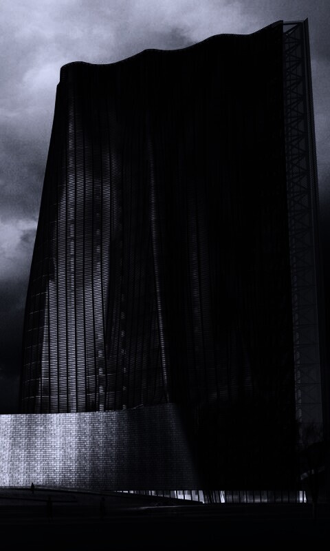 Здание обои