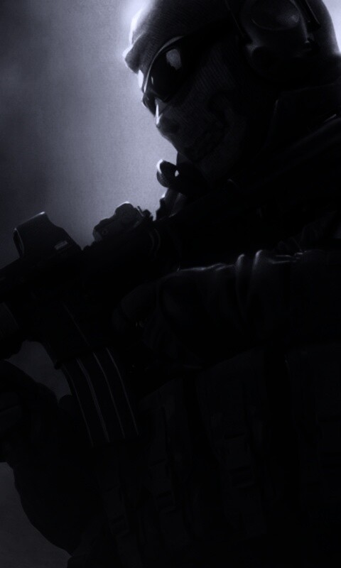 Солдат в маске обои